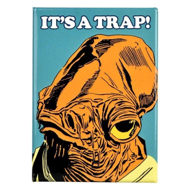 Star Wars Admiral Ackbar It's A Trap Magnet