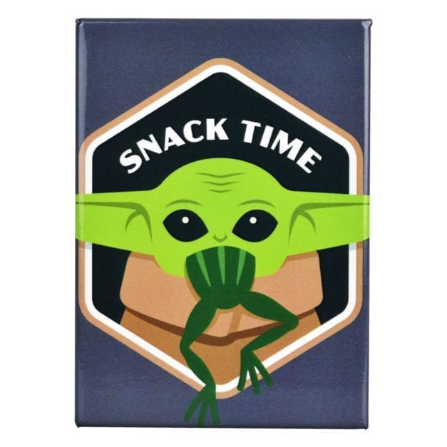 Star Wars Baby Yoda Snack Time Refrigerator Magnet