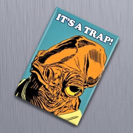 Star Wars "It's A Trap" Admiral Ackbar Magnet