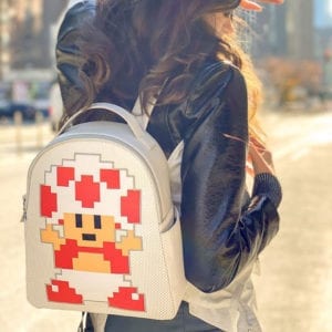 Toad Super Mario Holographic finish Mini-Backpack