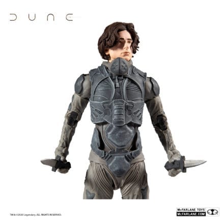 Close-Up of the Dune Paul Atreides 7" Action Figure by Mc Farlane Toys