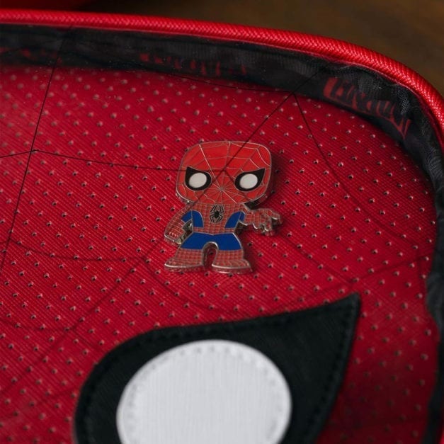 Spider-Man Enamel Pin Second Close-Up Photo