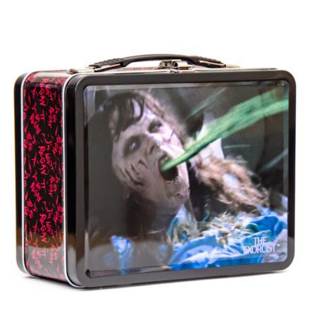 Exorcist Throwing Up Tin Tote - Front Side