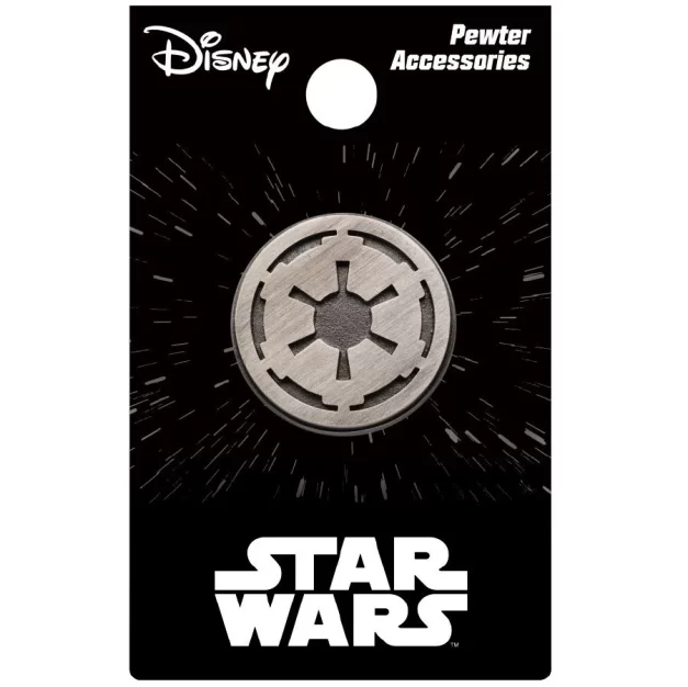 Star Wars Galactic Empire Pewter Lapel Pin - Package
