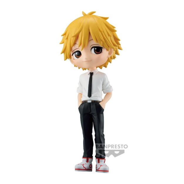 Angle Right Photo of the Chainsaw Man Denji Q Posket Statue