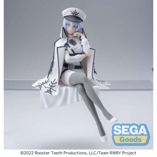 Full View of Weiss Schnee Statue on Clear Stand