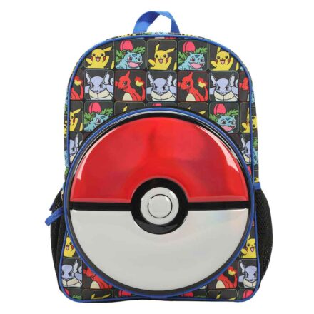 Pokemon Molded Pokeball Backpack front view