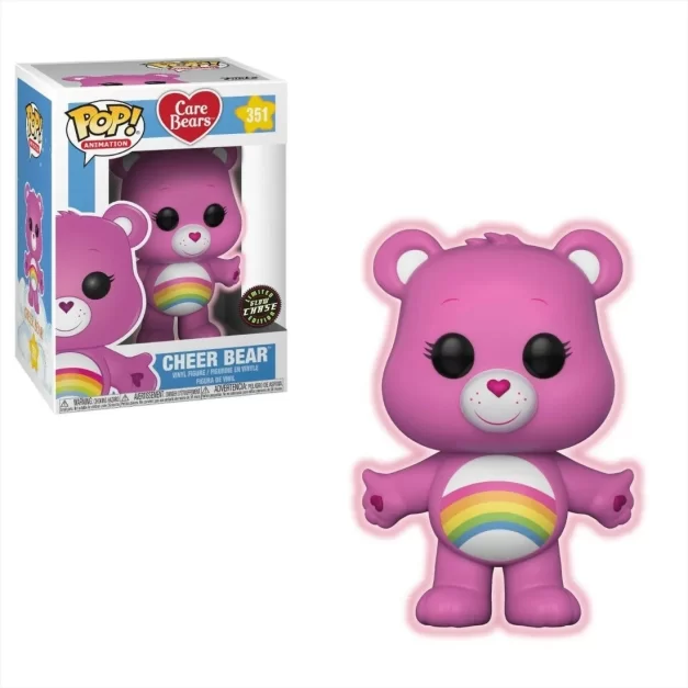 Care Bears Cheer Bear Chase Edition Funko Pop! Vinyl Figure #351 with Original Packaging