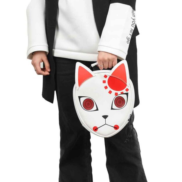 Person holding Demon Slayer Lunch Tote