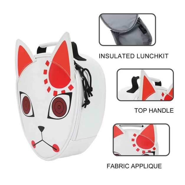 Features of Tanjiro Warding Mask Lunch Tote