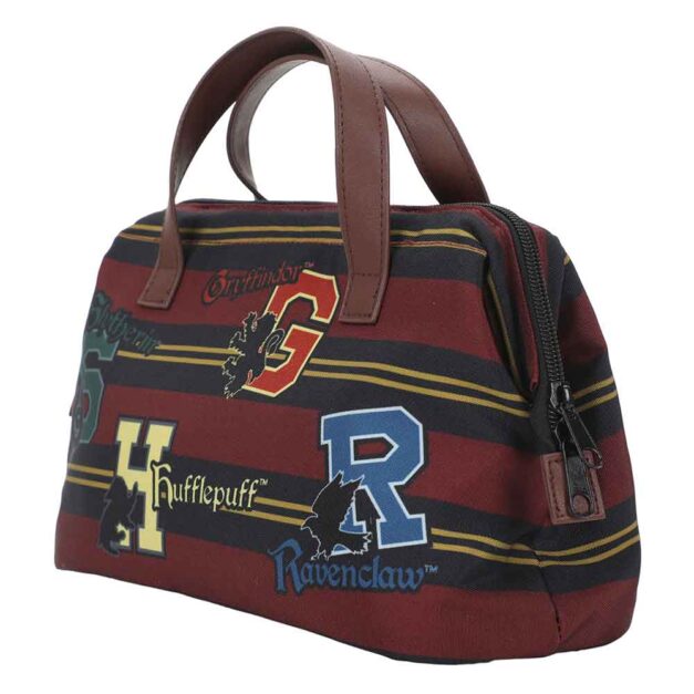 Right side view of Harry Potter Hogwarts Insulated Lunch Tote