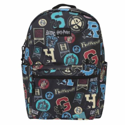 Harry Potter House Icons AOP Laptop Backpack Front of backpack