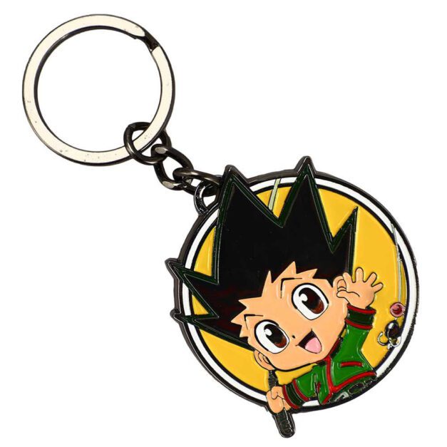 Close-Up View of the Hunter X Hunter Gon Keychain