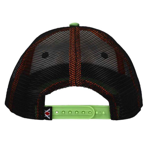 Hunter X Hunter Gon Fishin’ Trucker Hat Back of cap showing snapback