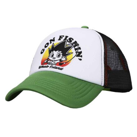Hunter X Hunter Gon Fishin’ Trucker Hat Right side of hat