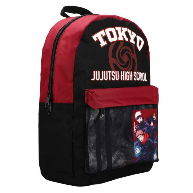 Jujutsu Kaisen Tokyo Laptop Backpack left side view