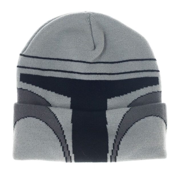 Star Wars The Mandalorian Beanie Close-up - Front