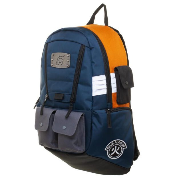Right side view of Naruto Built Up Utility Laptop Backpack