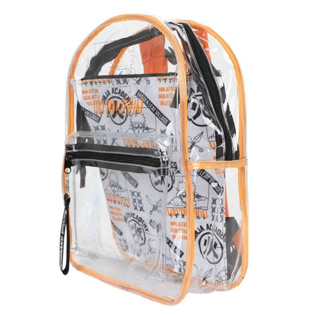 Left side view of Naruto Uzumaki backpack
