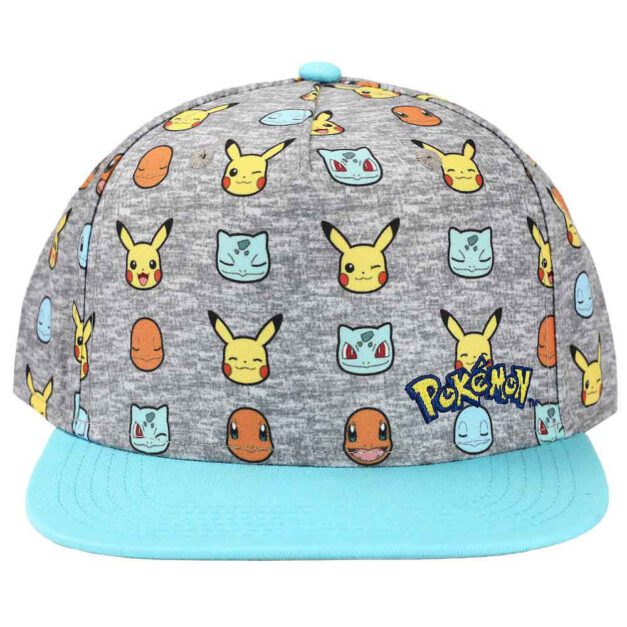 Front View Pokemon Youth Snapback