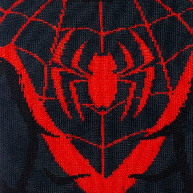 Close-Up Spider Emblem Miles Morales Socks