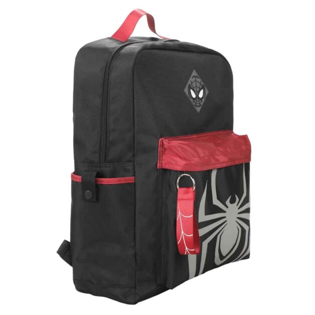 Left Side View of Spider-Man Backpack