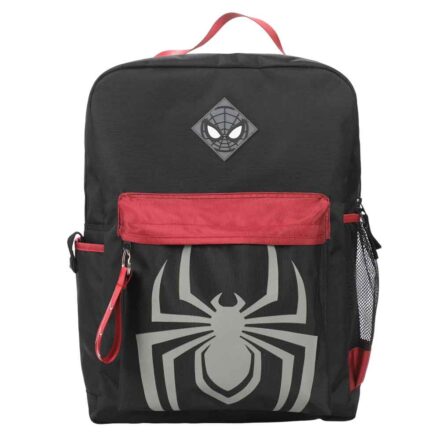 Front View of Spider-Man Laptop Backpack