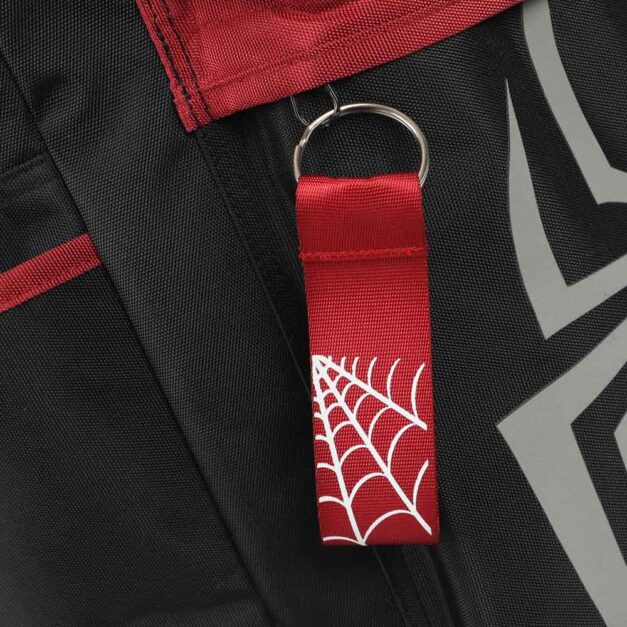 Customized Spider-Man Zipper Tag Detail